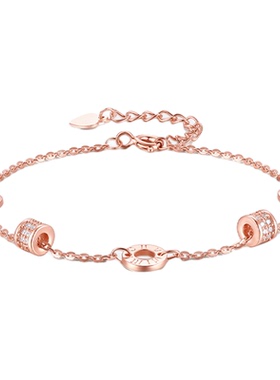 【生日礼物】周大生小蛮腰手链