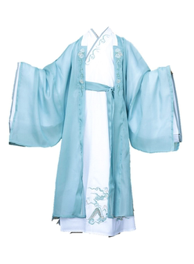 2024新款国学服人造纤维夏款