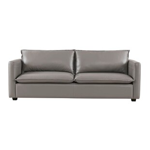 【99新样品捡漏】真皮头层牛皮三人客厅新款现代简约沙发Josie