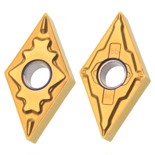 金属陶瓷涂层精车刀片55度双面菱形DNMG15040408外圆数控精车刀粒