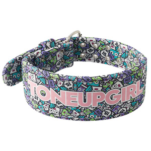 ToneUpGirl迷彩帆布国潮健身运动硬拉深蹲加压透气牛仔布腰带女