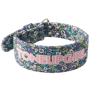 T&G迷彩帆布国潮健身运动硬拉深蹲加压透气牛仔布腰带女