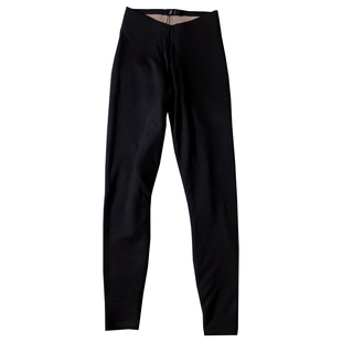 莎巴雅保暖裤女棉裤针织德绒羊驼绒加长修长中厚S53258加厚S53358