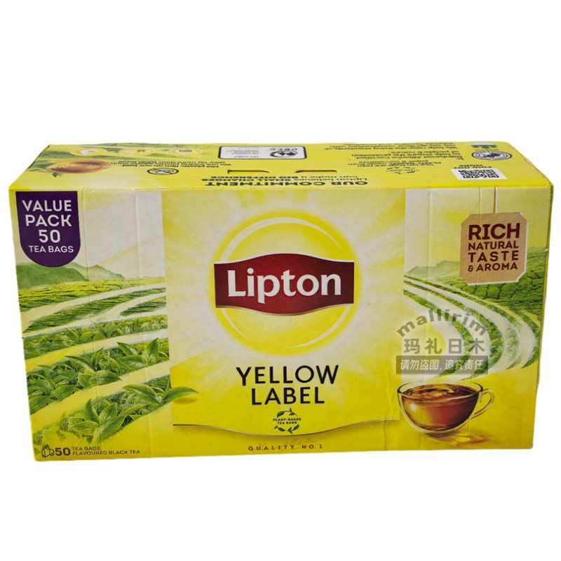 进口红茶袋泡茶Lipton
