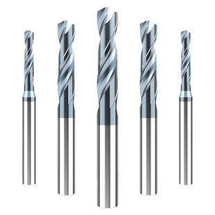 钨钢钻头D4D6定柄超硬cnc打孔小转头硬质合金D8D10D12D14麻花钻咀