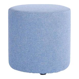 布艺小凳子家用实木矮凳脚踏圆凳简约客厅茶几板凳沙发凳创意墩子