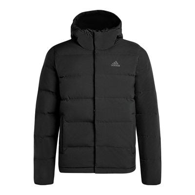 Adidas/阿迪达斯正品2025男士户外经典连帽运动保暖羽绒服KE5404