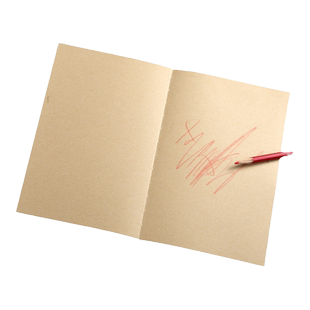 遵爵 尊爵 复古牛皮纸本素描本速写本写生绘画本成人手绘空白厚画画本艺术画美术专业素描铁管线圈本马克笔本