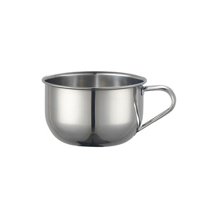 304不锈钢碗儿童小学生专用饭盒汤碗双耳带盖带手柄带把饭碗饭缸