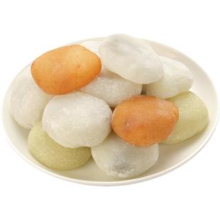 御食园艾窝窝500g老北京特产传统糕点糯米团麻薯干吃汤圆年糕零食