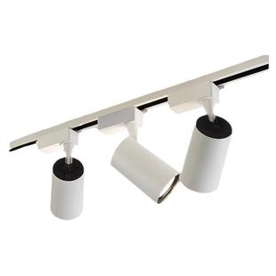 三雄极光星际LED导轨射灯28W35W商用服装店展馆柜COB黑白轨道射灯