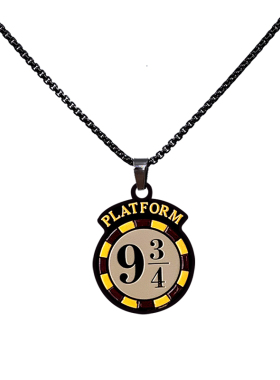 原创HAPPY九又四分之三项链