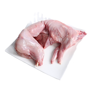 【净重不泡水】新鲜兔肉现杀整只农家散养烧烤检疫合格顺丰快递