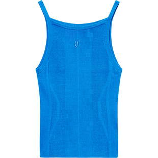 LINCCHIC金羽杰吊带挂脖上衣机能感针织吊带背心女内搭S242SW329Y