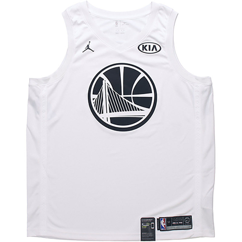 Nike/耐克正品库里全明星30号男子运动球衣背心928874-101