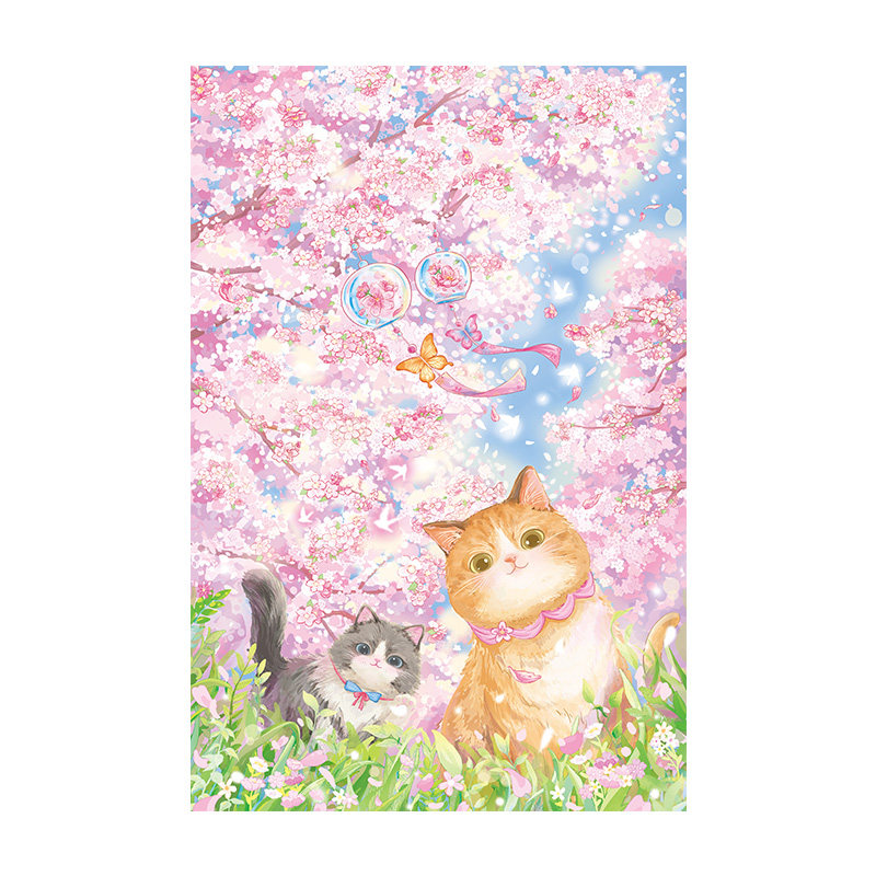 猫的天空之城樱之喵1000片拼图