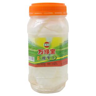 河源客家特产万绿宝酸萝卜泡荞头藠头茭头酸辣爽口腌山椒新鲜日期