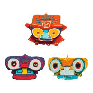 良渚博物院卡通冰箱贴个性文创可爱软木冰箱贴饰品新年儿童礼物