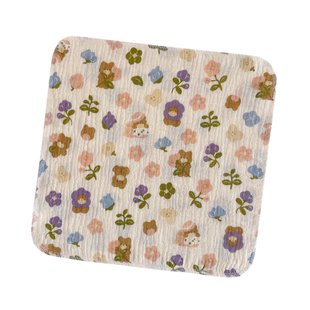 婴儿口水巾纯棉纱布毛巾宝宝拍嗝巾儿童手帕新生儿超软洗脸小方巾