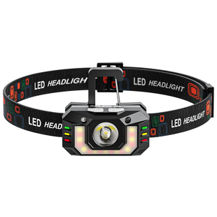 头灯钓鱼专用头戴式照明灯超亮感应超长续航户外野钓夜钓小型便携