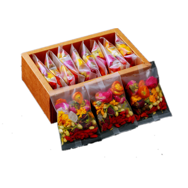 玫瑰花茶包养生补气血