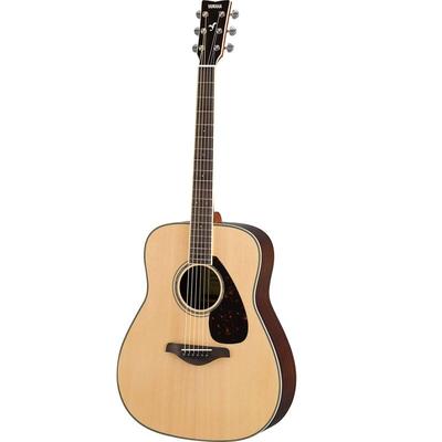 雅马哈初学者单板电箱民谣吉他