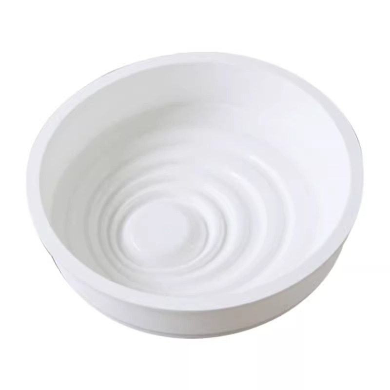 三能硅胶圆形涟漪模布丁蛋糕模具