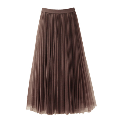 VEJLIMIT百褶裙优雅显瘦纱裙