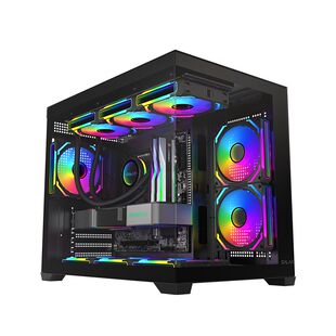 万丽 RTX 5060Ti 8GB+12400F/14400F/14600KF星云显卡台式电脑主机DIY组装办公游戏电竞AI渲染直播黑色海景房