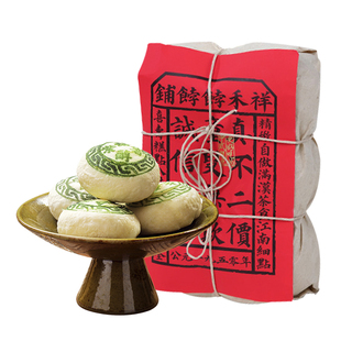 祥禾饽饽铺木糖醇白皮糕点心非遗传统老人食品零食送长辈天津特产