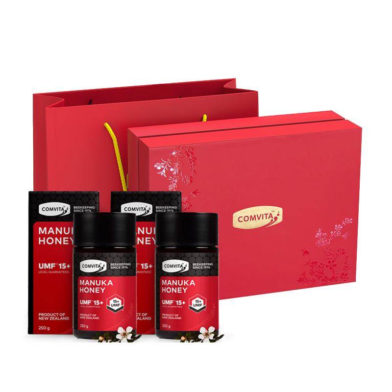 【礼盒装】comvita康维他麦卢卡15+蜂蜜250gX2新西兰进口天然正品