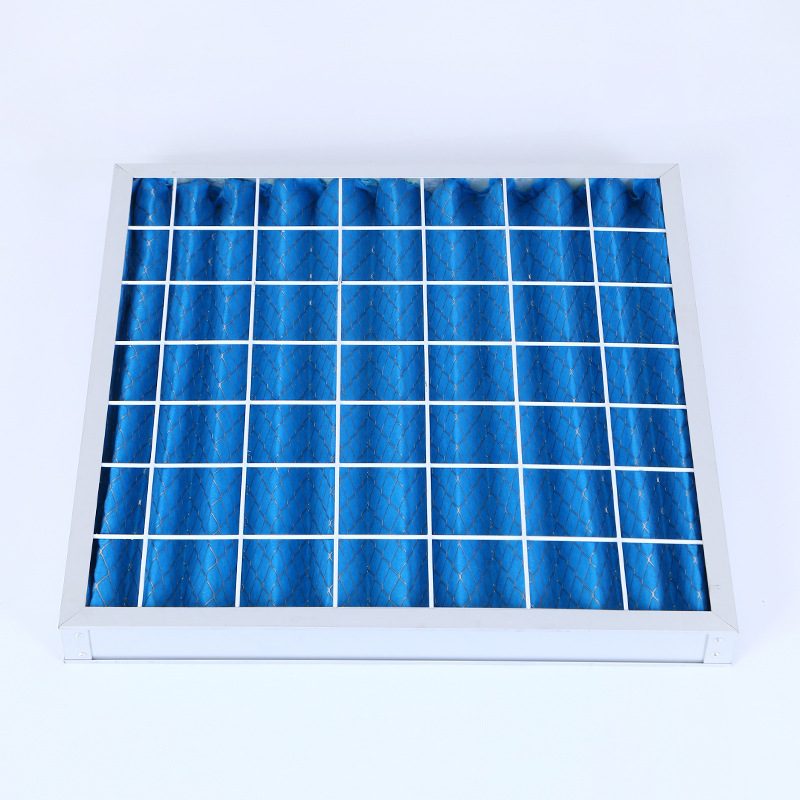 直销G4初效空气过滤器防尘可清洗空气过滤器方格中央空调用过滤网