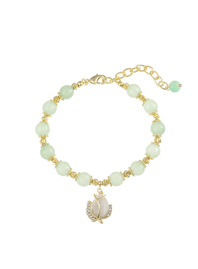 女铜镀金猫眼石时尚拍下立减5元