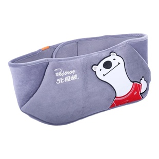 北极绒护腰带暖腰暖肚子可装热水袋女学生无热水袋布套暖腰宝护颈