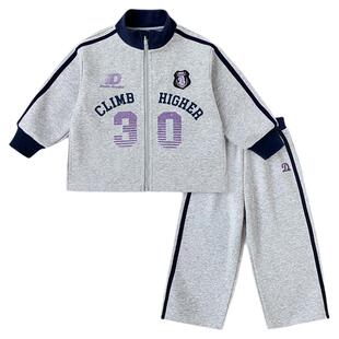 嘟嘟家男童套装运动儿童春秋上衣宝宝春季外套裤子童装女童衣服新