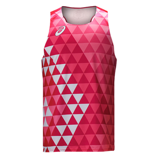 田径精英专业队赞助版！Asics亚瑟士男女超薄透气速干专业比赛服