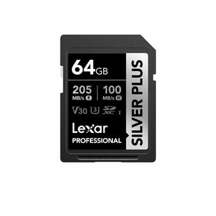 【自营】雷克沙SD卡64g/128g/256g单反摄像机U3 V30 4K相机内存卡