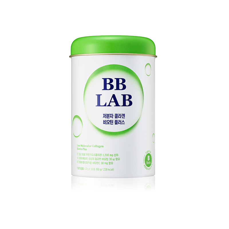 【BBLAB】生物素低分子胶原蛋白 固发补能量补水2g*30条青葡萄味