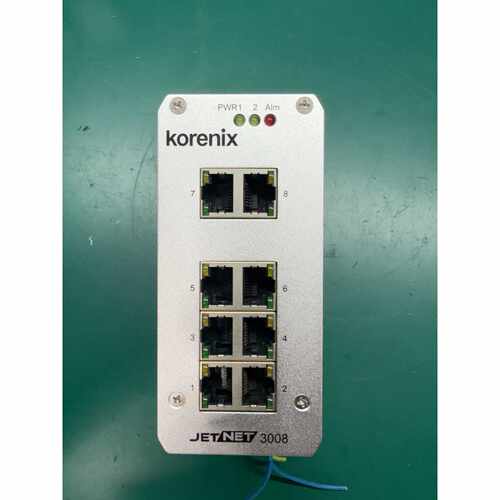 询价-Korex科洛理思JetNet 3008工业以太网交换机