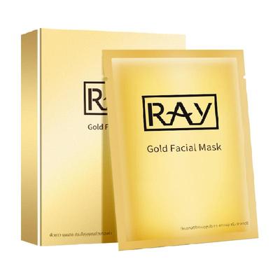 Ray妆蕾泰国进口金色提亮面膜