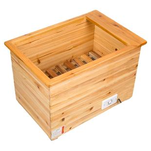 实木电火桶取暖器暖脚桶烘衣箱火盆家用电暖箱烤脚器烘衣服烤火箱