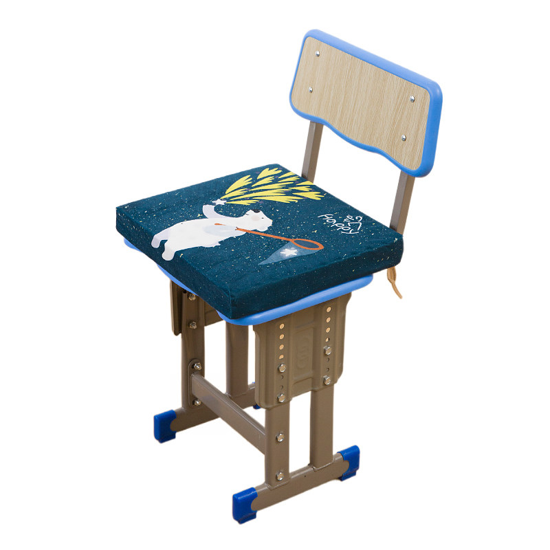 乳胶学生坐垫教室四季通用软透气凳板椅子垫高中生防滑加厚屁股垫