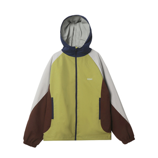 咕噜日记童装儿童户外加绒外套2026春装新款女童撞色上衣男童保暖