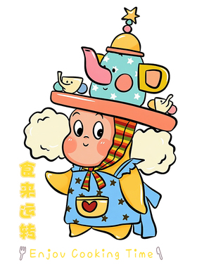星星人家居厨房客厅装饰静电贴