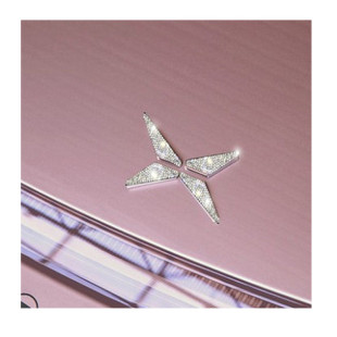 专用小鹏汽车P7+G6G75 M03镶钻车标贴前后钻石贴装饰改装贴纸个性