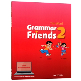 新版 牛津小学英语语法书 英文原版 Oxford Grammar Friends 2 和语法做朋友 涵盖剑桥少儿英语考试语法 寒暑假短期语法课程教材