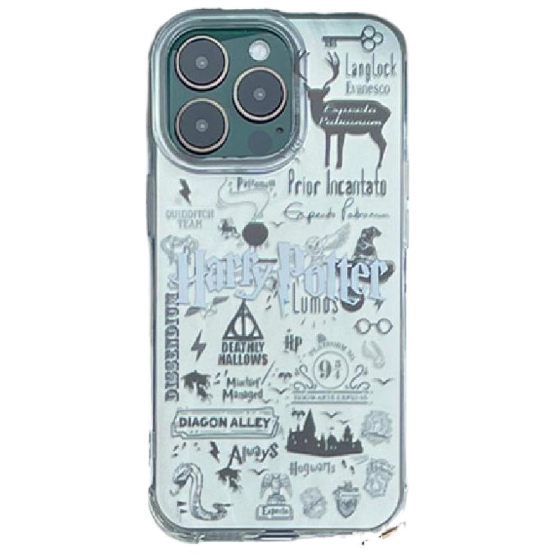 简约文字手机壳格兰芬多适用于安卓iphone16e斯莱特林15哈利12波特分层创意呼神护卫