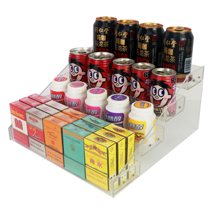 香烟售烟架子便利店超市展示架货柜台透明亚克力化妆品陈列架包邮