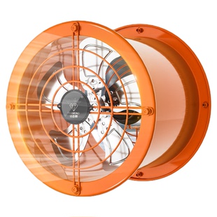 钻石牌排气扇工业圆筒抽风机厨房油烟机商用高速大功率排风换气扇