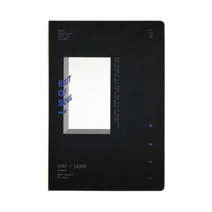 时间开物原创意a5文艺空白简约日记事画画手账笔记本子牛皮纸牛皮